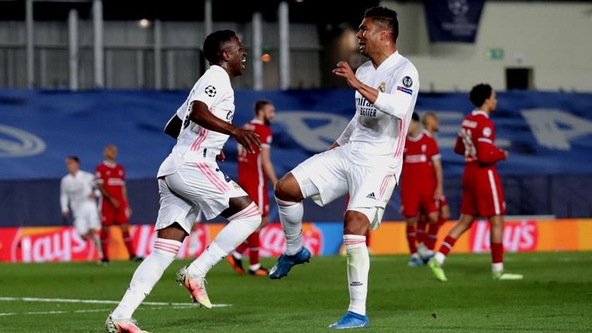 Iranpress: Real Madrid 3-1 Liverpool: Vinícius Júnior strikes twice