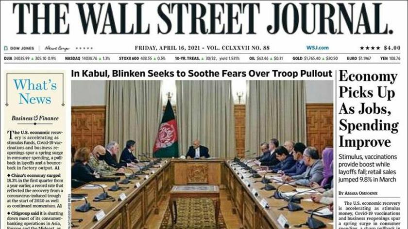 Iranpress: World Newspapers: Blinken makes unannounced trip to Afghanistan after Biden moves to pull out all troops