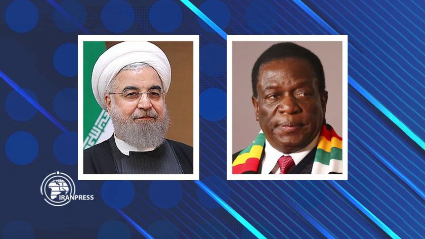 Iranpress: Rouhani voices support for Zimbabwe against US sanctions