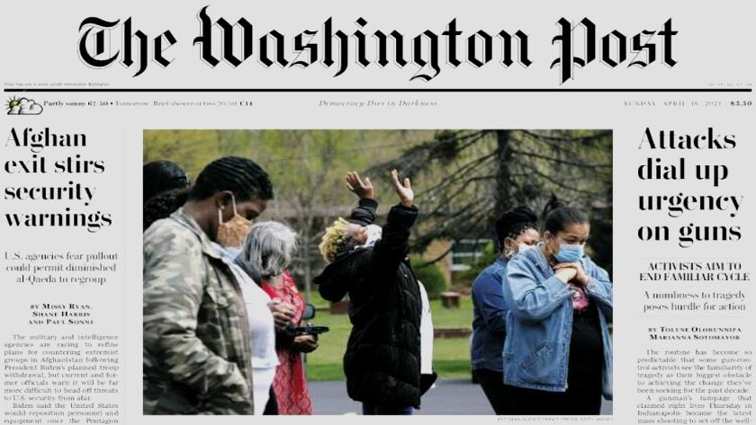 Iranpress: World Newspapers: Attacks across US dial up urgency on guns