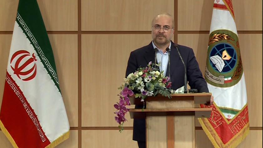 Iranpress: Ghalibaf: Foreign military forces pose a threat, insecurity in region