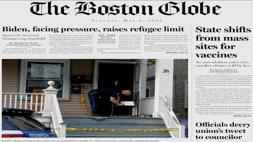 Iranpress: World Newspapers: Biden facing pressure, raising refugee limit