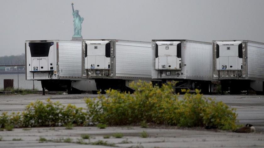Iranpress: Bodies of hundreds of New York COVID victims still in trucks