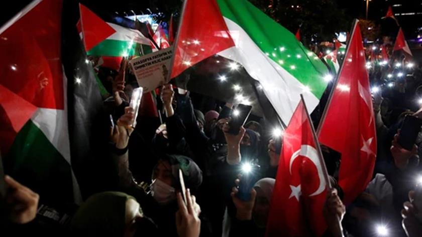 Iranpress: Turkish people demands end to Israel