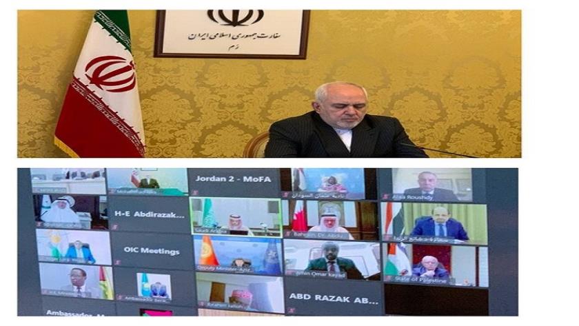 Iranpress: Zarif calls for an institutionalized campaign against Israeli apartheid regime