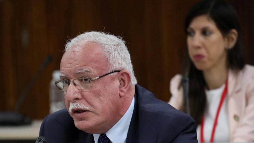 Iranpress: Israel committing war crimes in Gaza, Palestinian FM tells UN