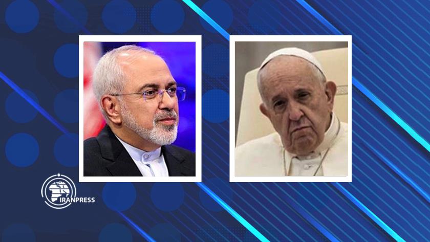 Iranpress: FM Zarif meets with Pope Francis, Vatican PM