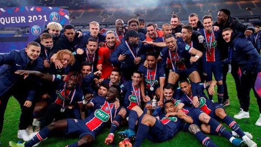 Iranpress: Mbappe stars as Paris Saint-Germain win French Cup 