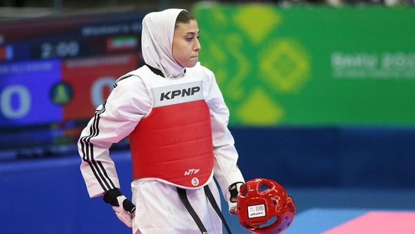 Iranpress: Iran’s female secures taekwondo berth at Olympics