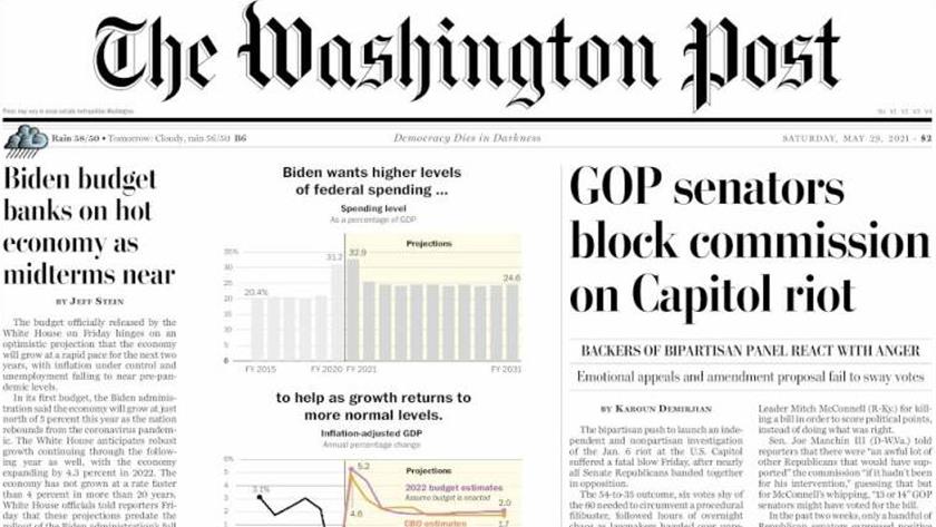 Iranpress: World Newspapers: GOP senators block commission on Capitol riot 