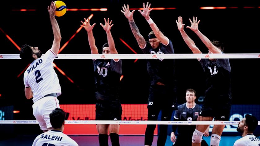 Iranpress: Iran volleyball team wins Canada