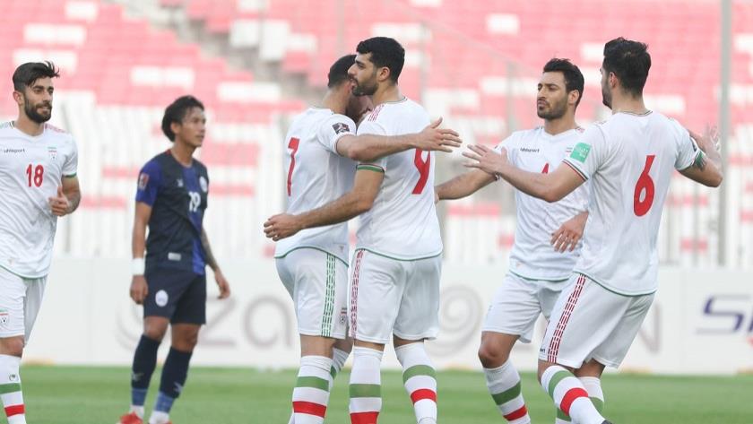 Iranpress: Iran re-crushes Cambodia with astonishing goals :10-0
