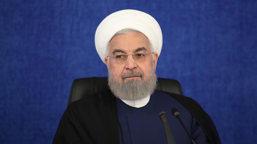 Iranpress: Coronavirus fourth wave ending: President Rouhani