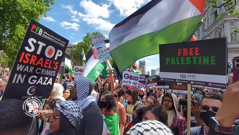 Iranpress: Pro-Palestinian rally held in London