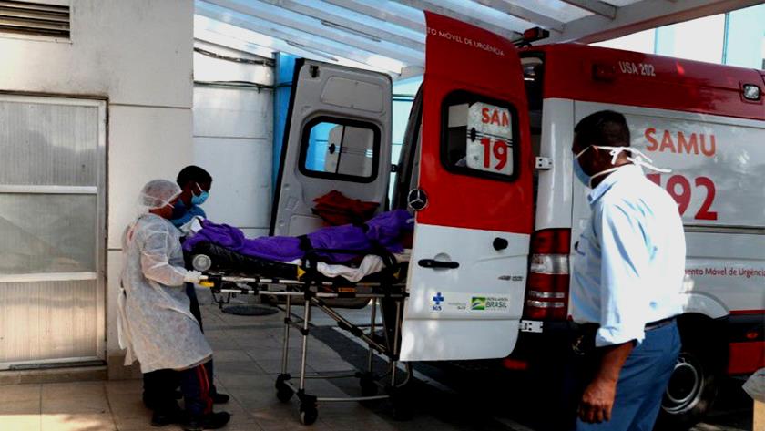 Iranpress: COVID-19 kills 1,129, infects about 40,000 in 24 hrs in Brazil