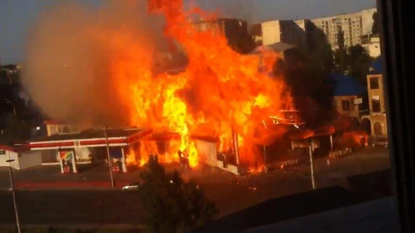 Iranpress: 33 people are injured at a gas station explosion in Russia 