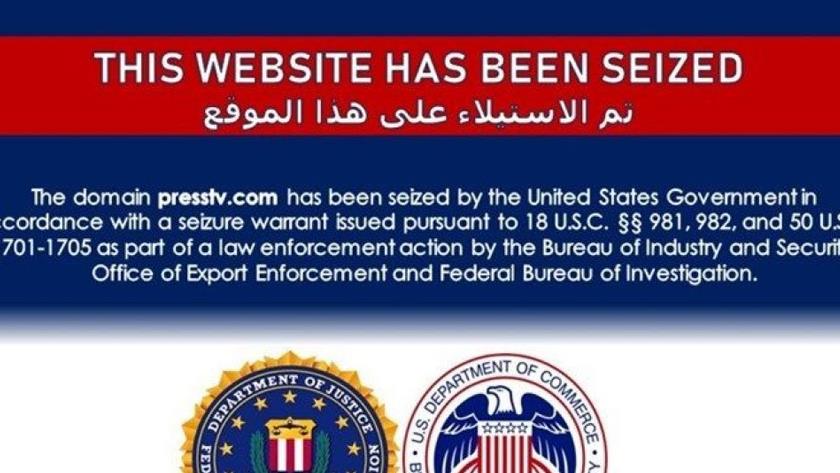 Iranpress: IRTU: Seizure of the freedom-seeking websites signals US administration inability