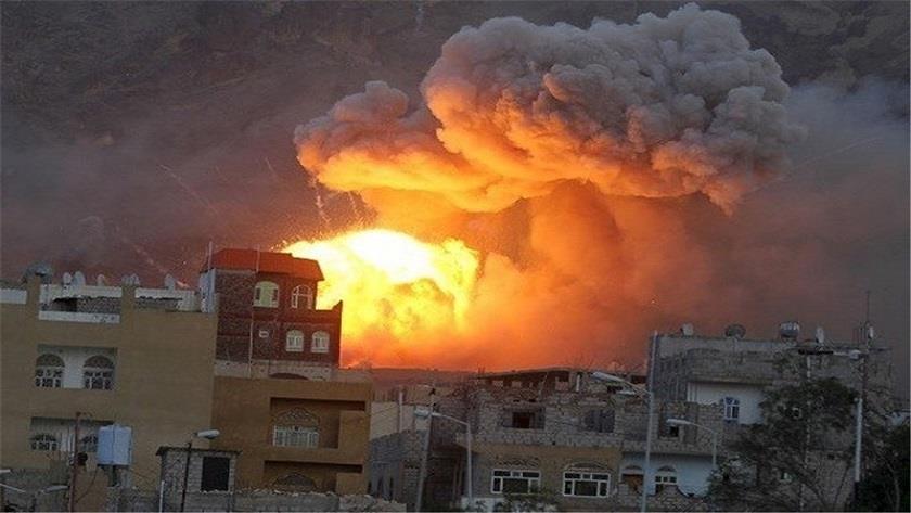 Iranpress: Saudi coalition fighter jets heavely bombard Yemen