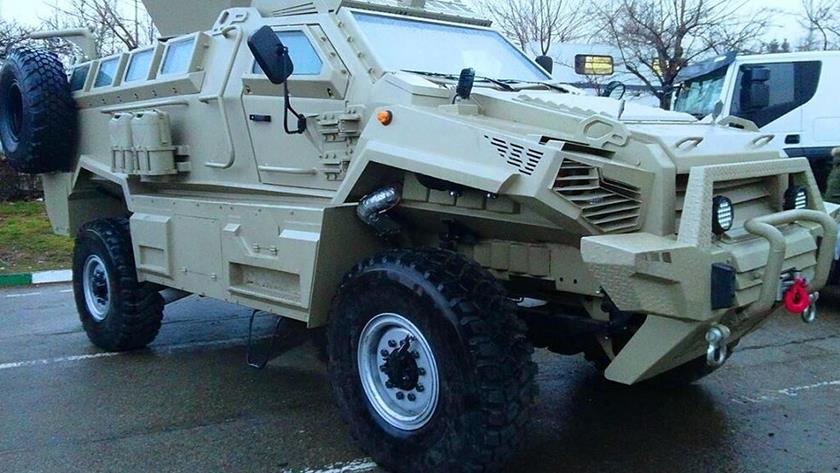 Iranpress: Toofan MRAP; armored vehicle resistant to mines, ambushes