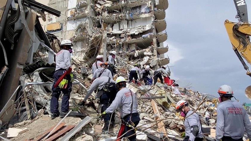 Iranpress: Death toll in Florida condo building collapse reaches to 12