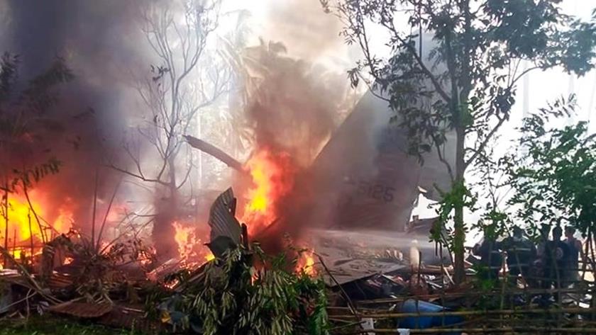Iranpress: Philippine military plane crash leaves 57 casualties