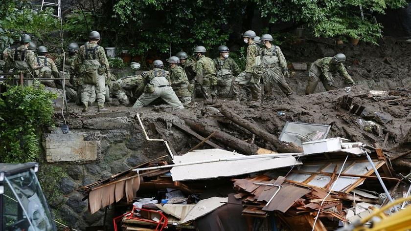 Iranpress: Three dead, 113 missing in Japan after giant landslides