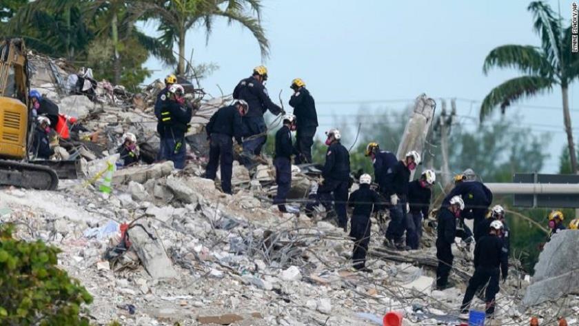Iranpress: Death toll in Surfside condo building collapse rises to 28