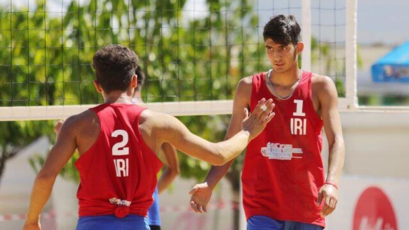 Iranpress: Iran wins U19 Beach Volleyball Asian championship
