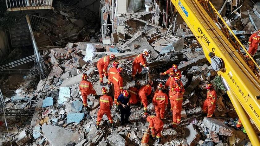 Iranpress: Nine dead, nine missing in eastern China hotel collapse