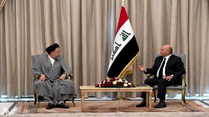 Iranpress: Iranian Minister of Intelligence met with President of Iraq