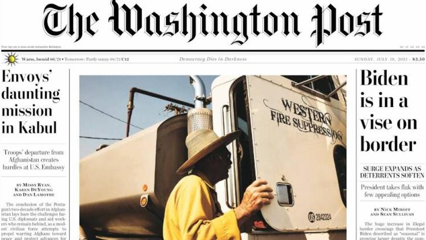 Iranpress: World Newspapers: As wildfires rage in US, Oregon meets climate change with skepticism