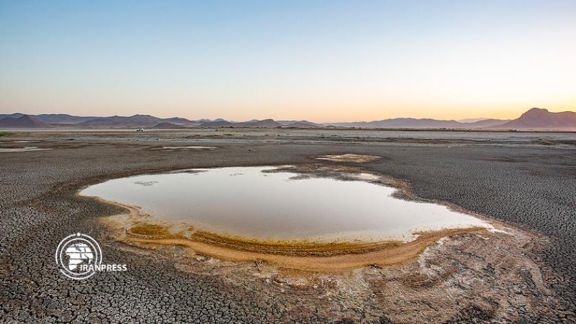 Iranpress: Aghgol wetland dries up in Western Iran 