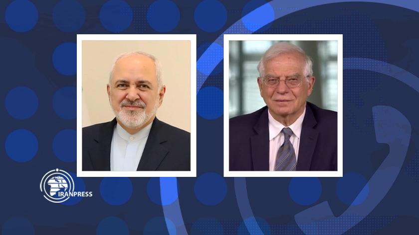 Iranpress: Zarif, Borrell discuss JCPOA, Afghanistan
