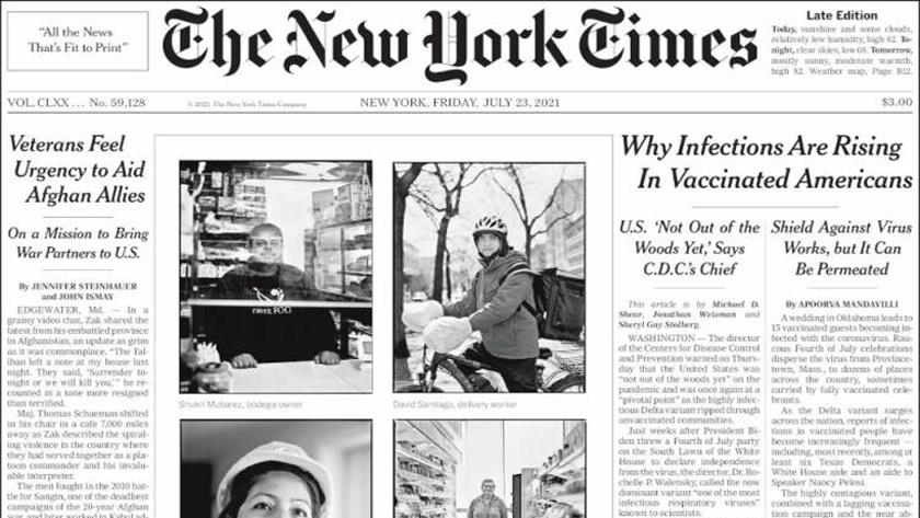 Iranpress: World Newspapers: Why infections are rising in vaccinated Americans