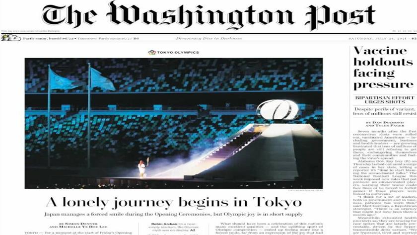 Iranpress: World Newspapers: A lonely journey begins in Tokyo