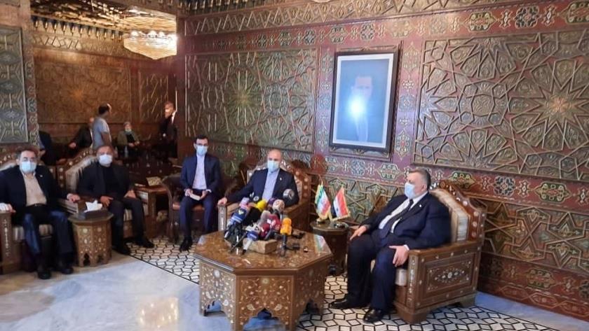Iranpress: Ghalibaf visits Syria for expanding economic cooperation