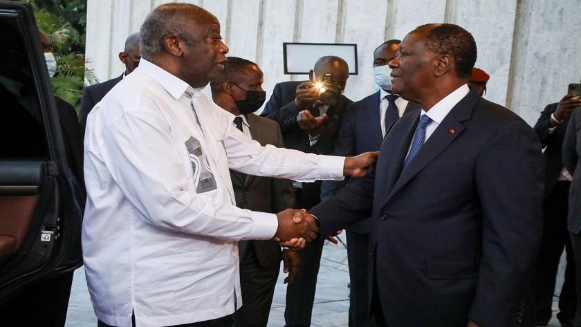 Iranpress: Ivory Coast President meets with Laurent Bagbo