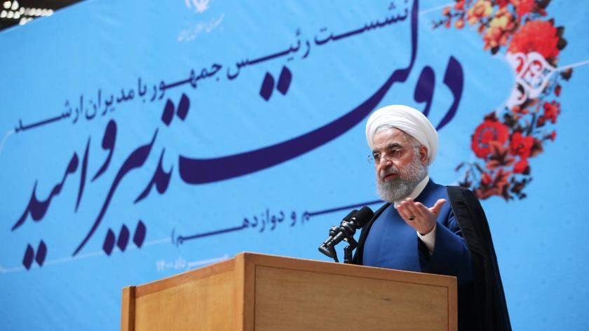 Iranpress: Moderation, way to save country: President Rouhani