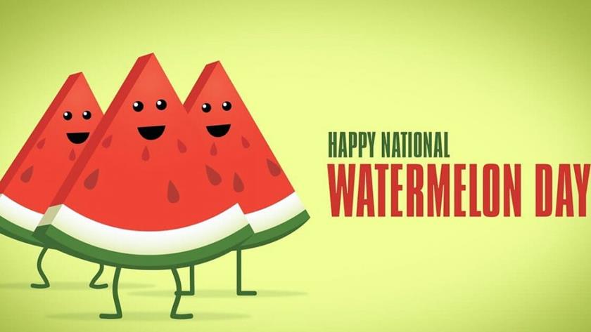 Iranpress: Happy National Watermelon Day 2021, a delicious summer fruit