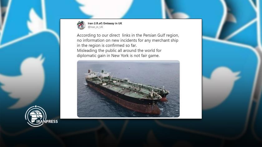 Iranpress: Iran reacts to fake news on merchant ships incidents in Persian Gulf 