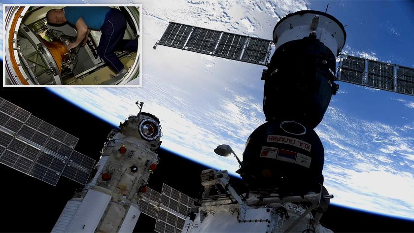Iranpress: International Space Station thrown out of control
