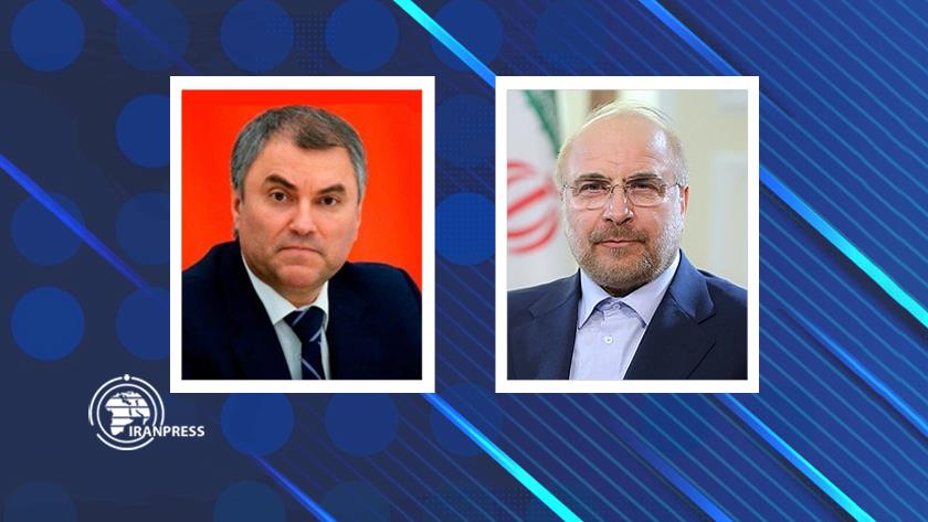 Iranpress: Iran-Russia Parliament Speakers stress expansion of ties