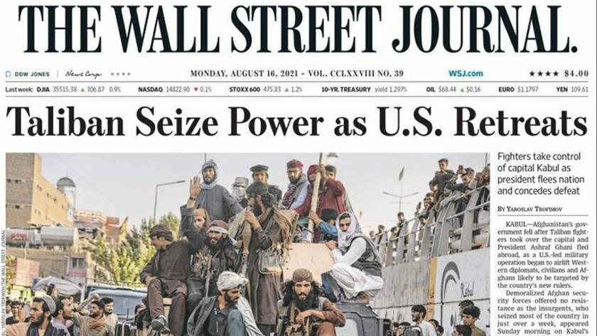 Iranpress: World Newspapers: Taliban seize power as US retreats
