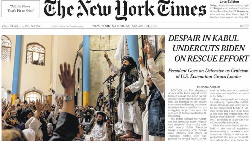 Iranpress: World Newspapers: Despair in Kabul undercuts Biden on rescue effort