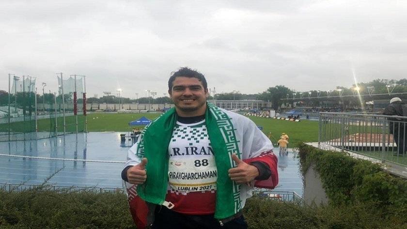 Iranpress: Iranian athlete wins gold medal at 4th World Deaf Athletics Championships