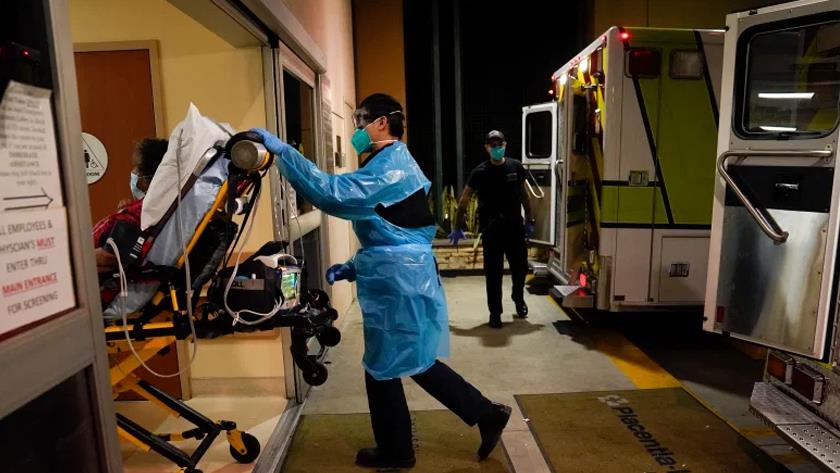 Iranpress: US COVID-19 hospitalizations hit record eight-month high 