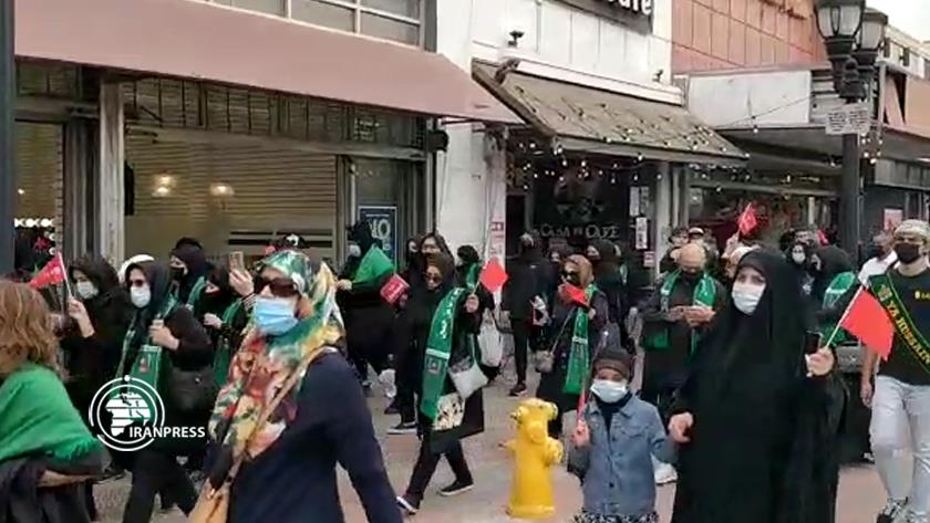 Iranpress: Arbaeen March held in Los Angeles, USA