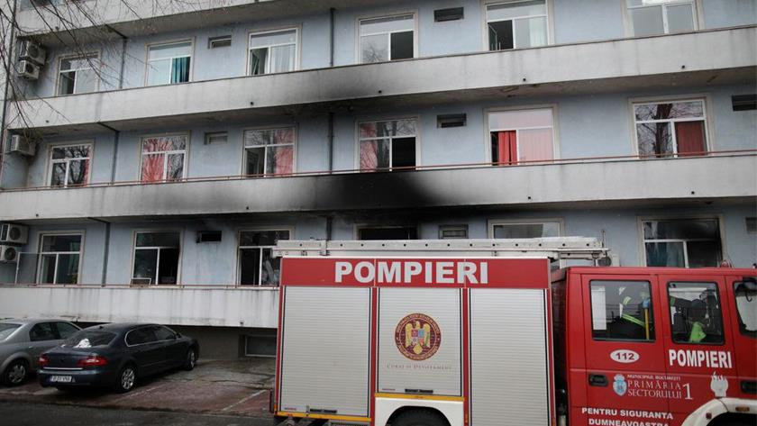 Iranpress: Fire at Romanian hospital leaves at least nine casualties
