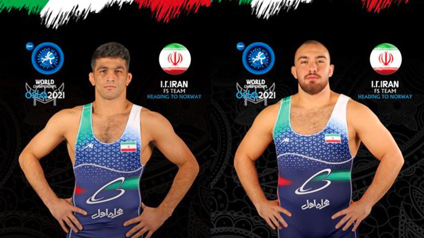 Iranpress: Iranian wrestlers light up Oslo World Championships 
