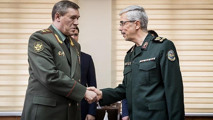 Iranpress: Maj Gen Bagheri meets with CGS of Russian Armed Forces to boost military cooperation